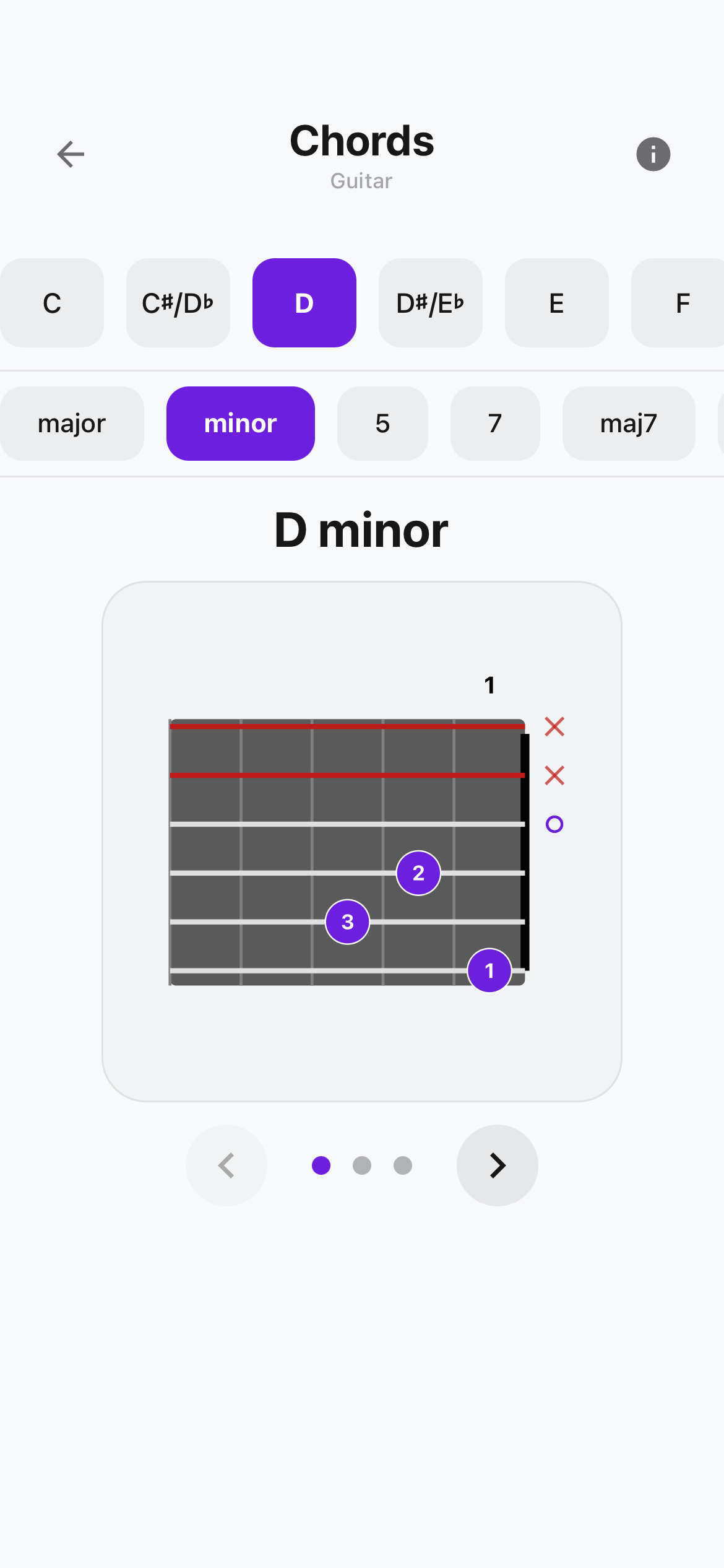 Minory Chord Library